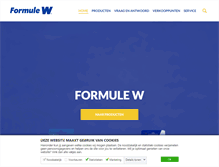 Tablet Screenshot of formulew.nl